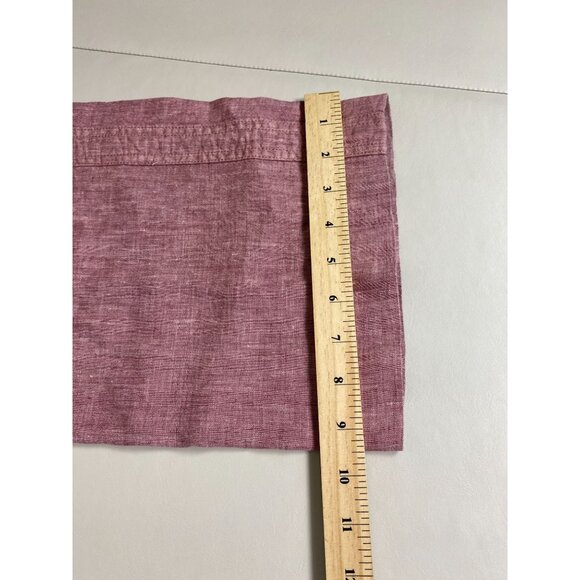 Athleta Womens Cabo Linen Wide leg Pants Size 2 Pink Drawstring Relaxed Fit - Picture 9 of 16